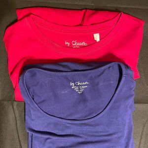 Chico's Long Sleeve Tees Size 3